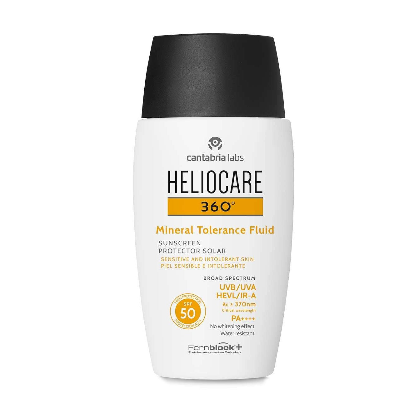 Heliocare 360º Mineral Tolerance Fluid SPF50