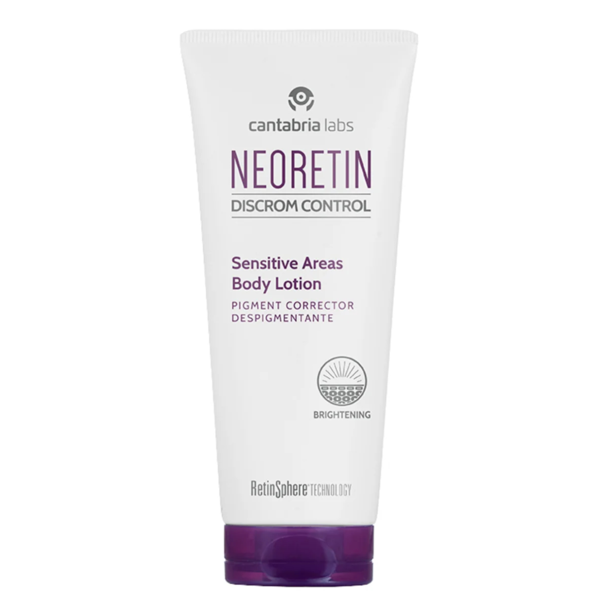 Neoretin Discrom Control zonas sensíveis loção corporal