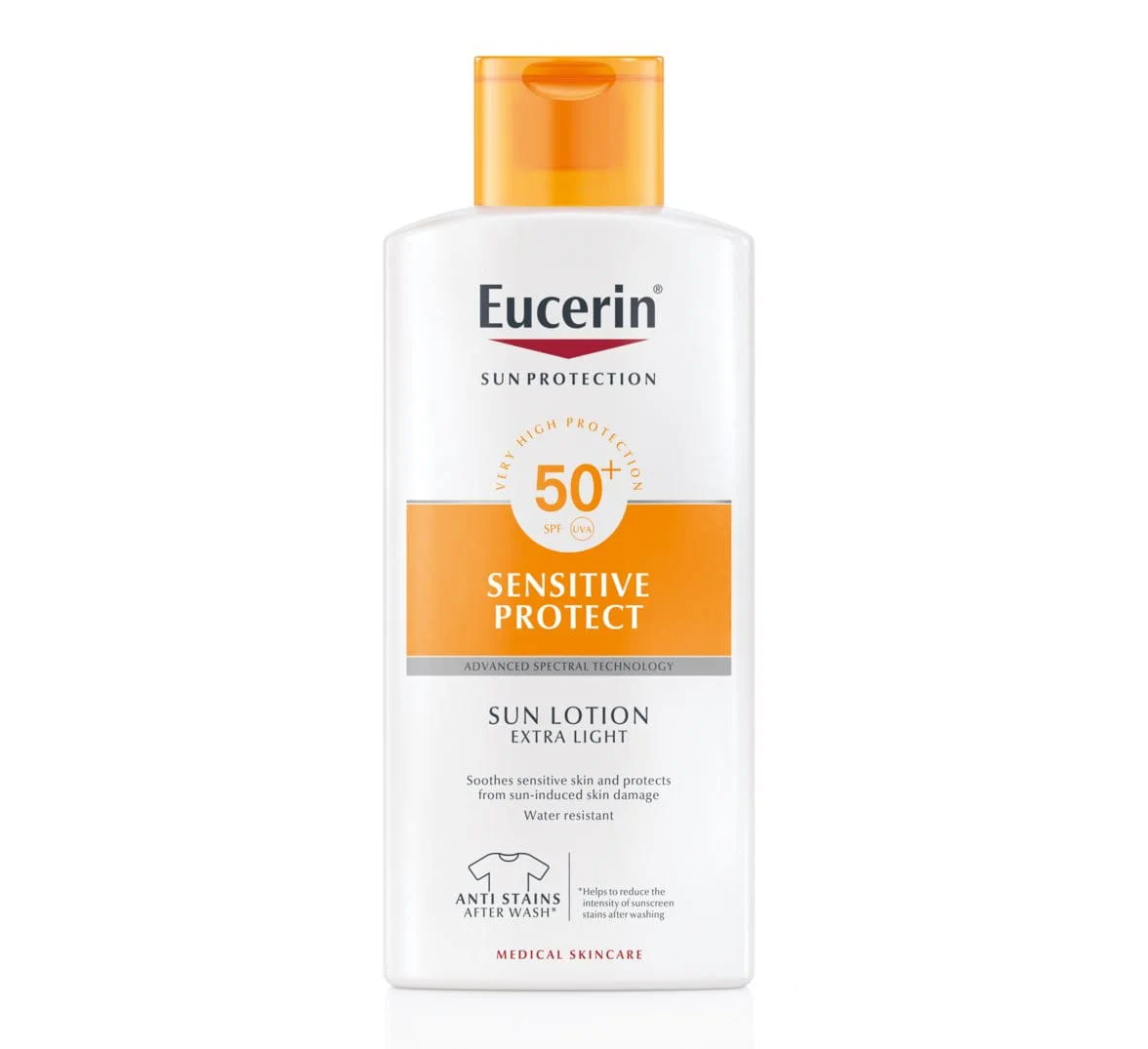 Eucerin Sun Sensitive Protect Loção Extra Light SPF50+