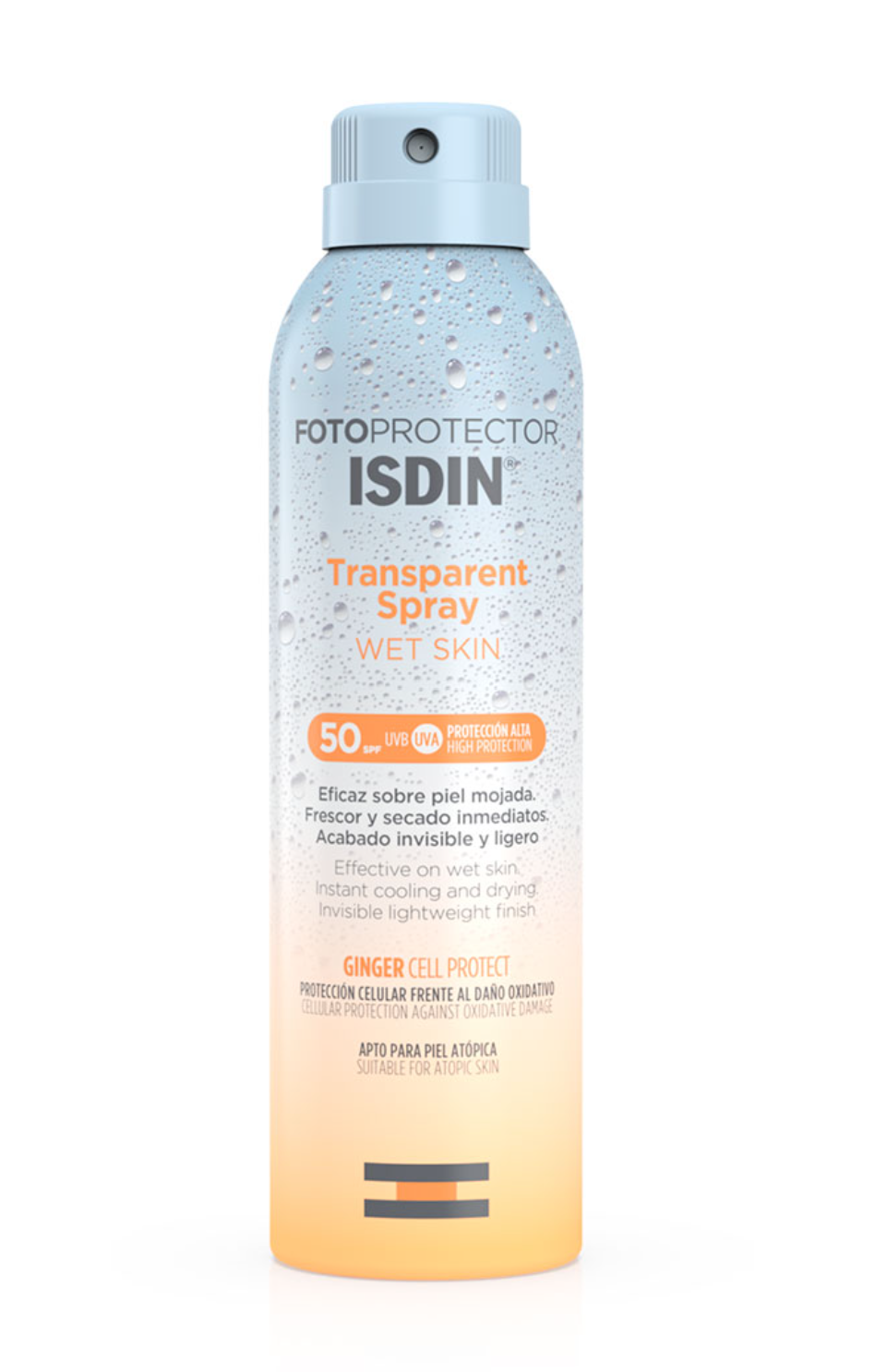 ISDIN Fotoprotector Transparent Spray Wet Skin SPF50