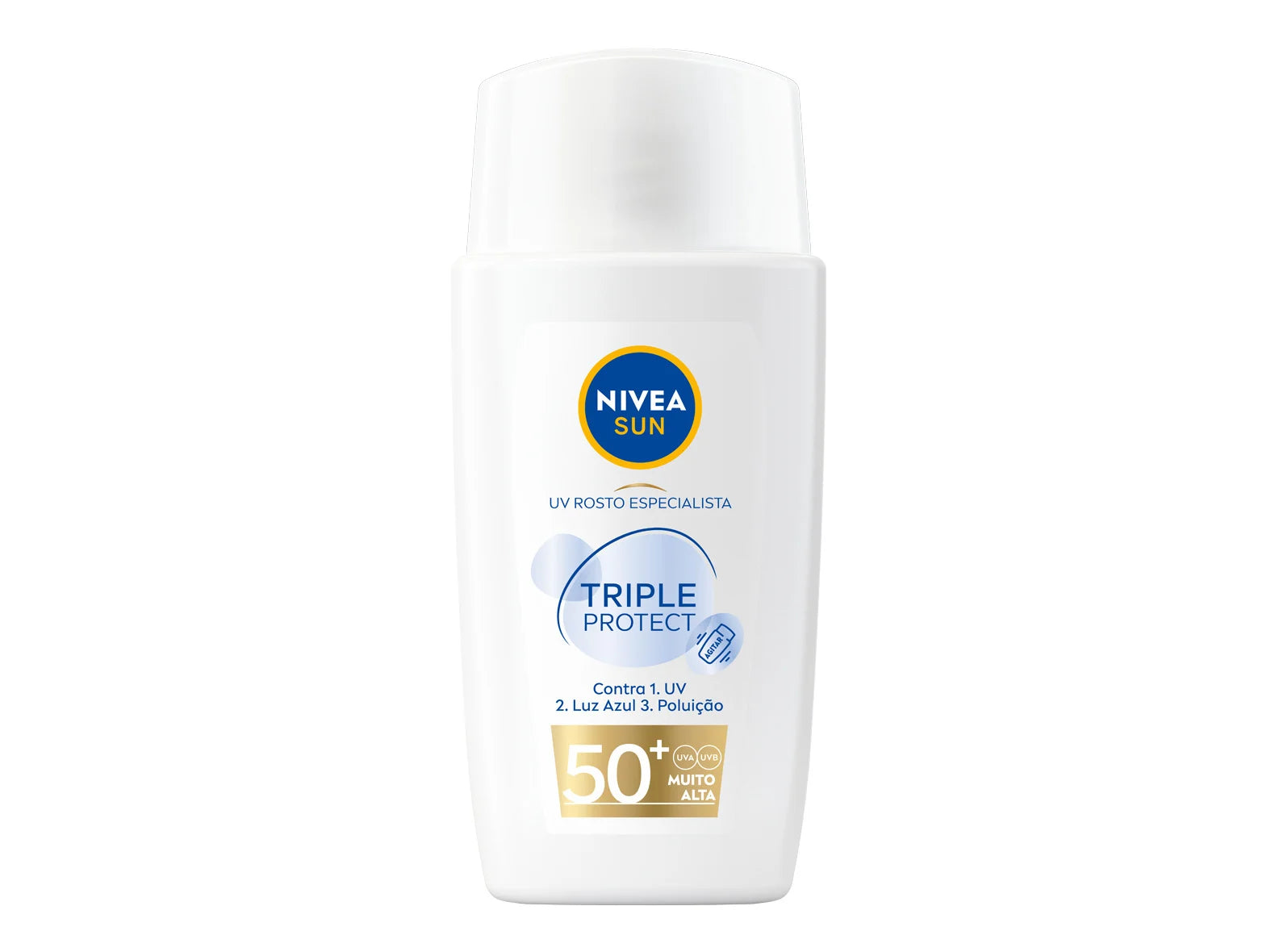 Nivea Sun Triple Protect SPF50+ fluído hidratante ultra leve