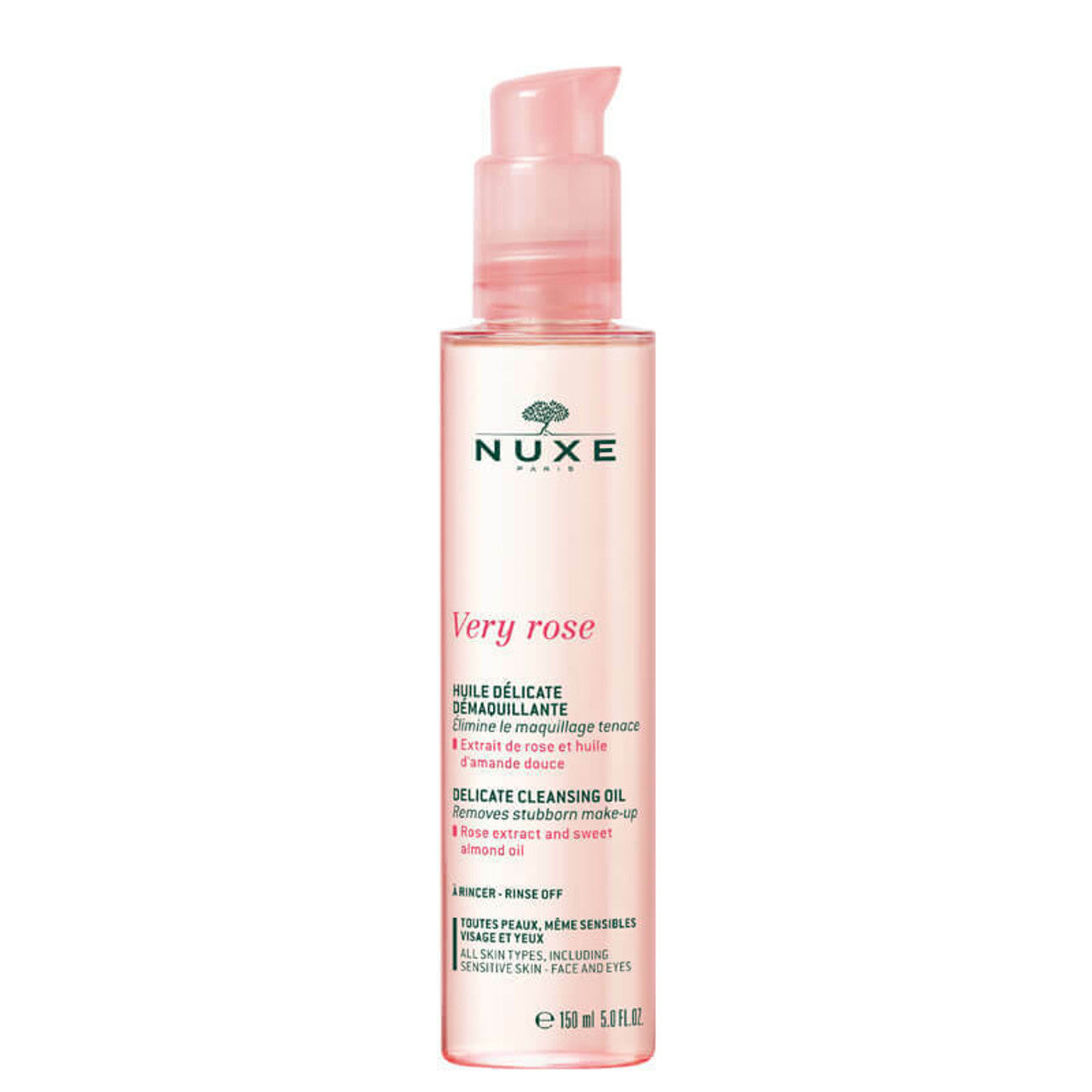 Nuxe Very Rose óleo desmaquilhante
