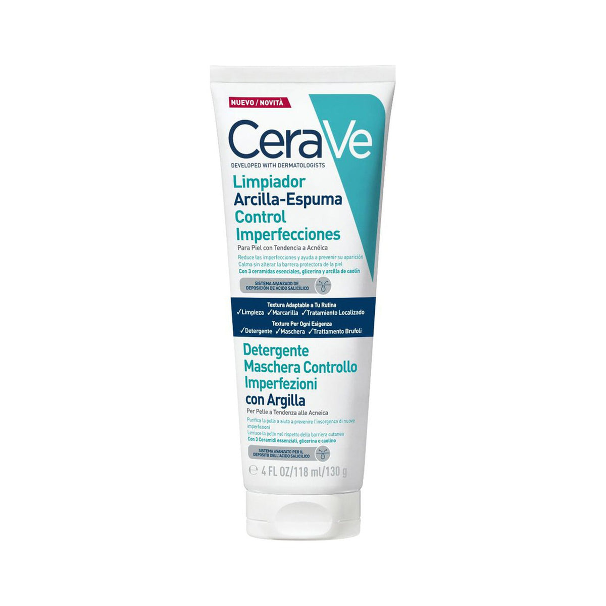 CeraVe Argila-Espuma de limpeza 118 mL