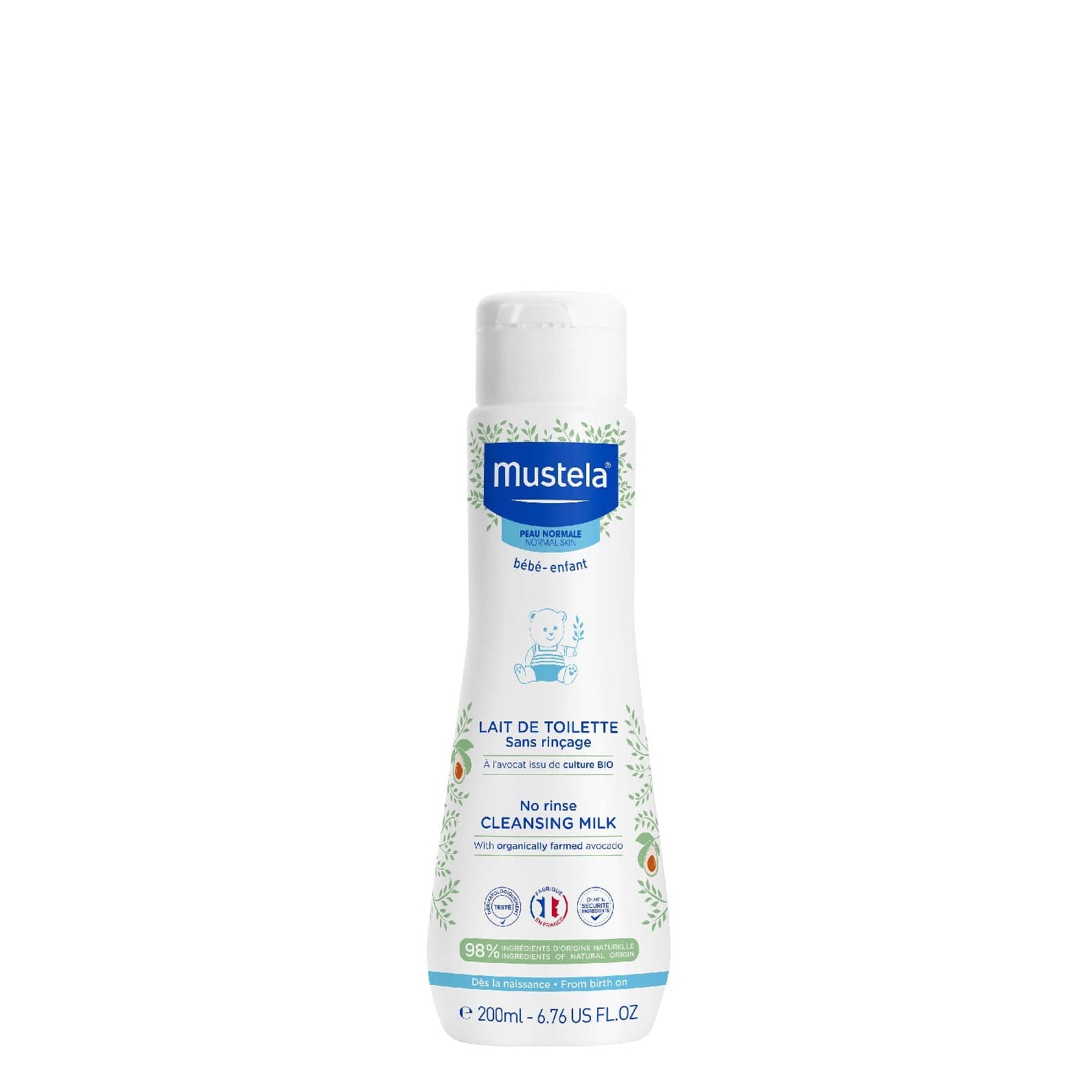 Mustela Hydra Bebé água de limpeza sem enxaguamento