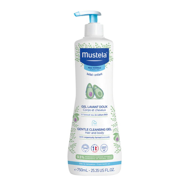 Mustela Hydra Bebé gel lavante suave