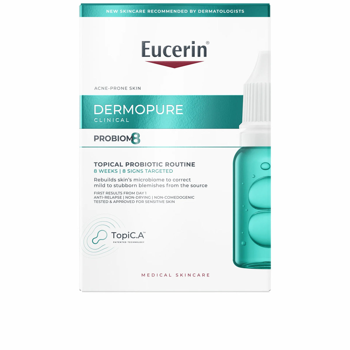 Eucerin DermoPure Clinical Probiom8 kit 8 semanas