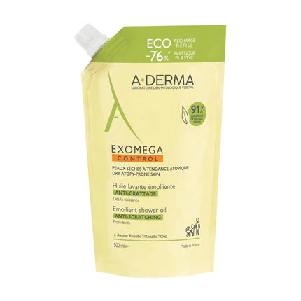 A-Derma Exomega Control óleo lavante