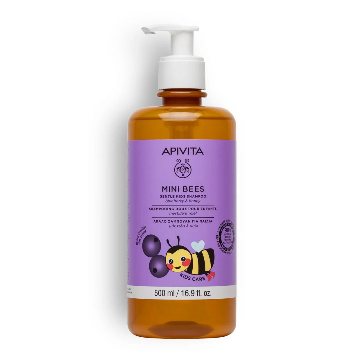 Apivita Mini Bees champô suave