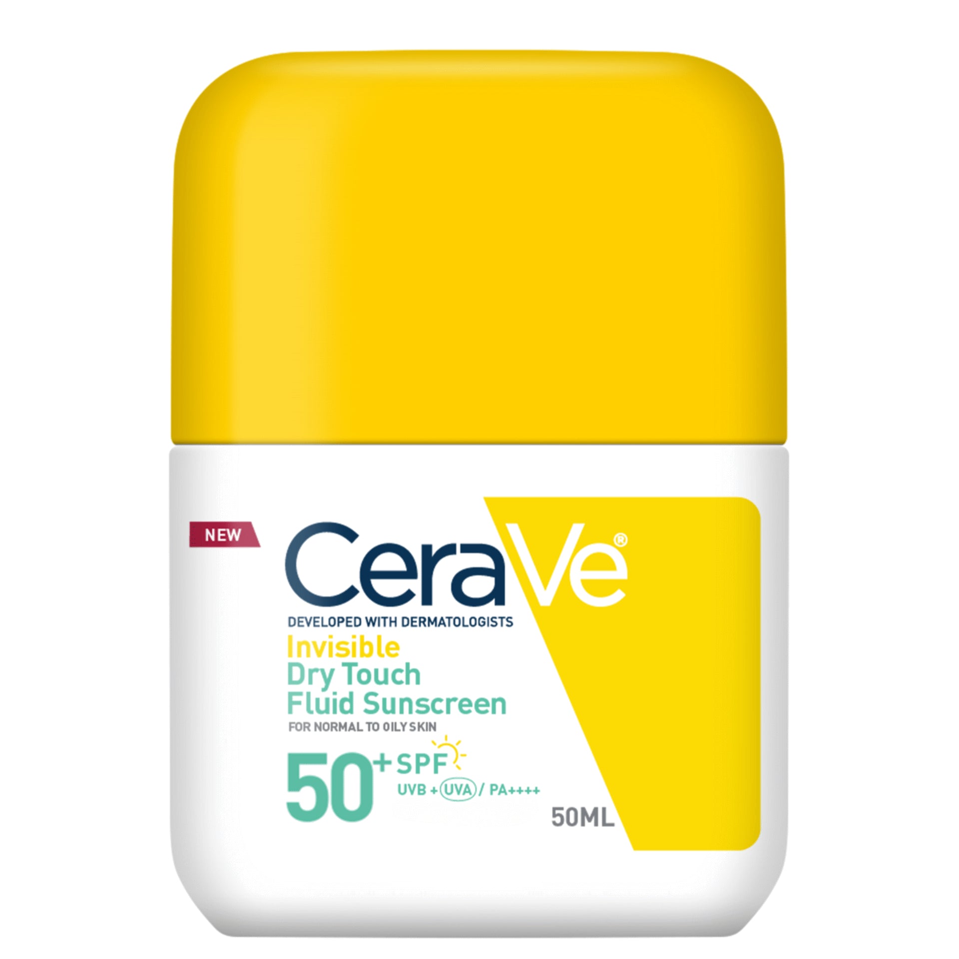 CeraVe Invisible Dry touch fluid sunscreen SPF50+
