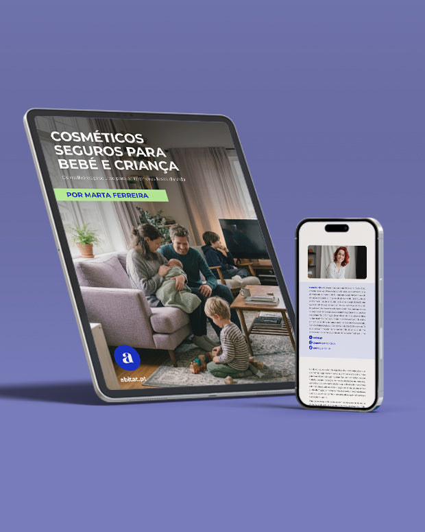 Ebook | Cosméticos Seguros para Bebé e Criança