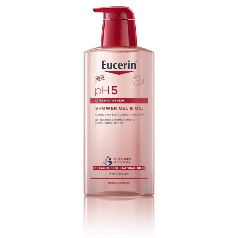 Eucerin pH5 gel & óleo de banho