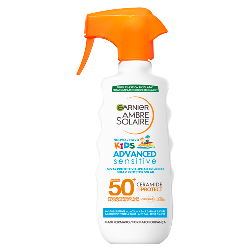 Garnier Ambre Solaire Kids  Sensitive Advanced trigger spray SPF50+