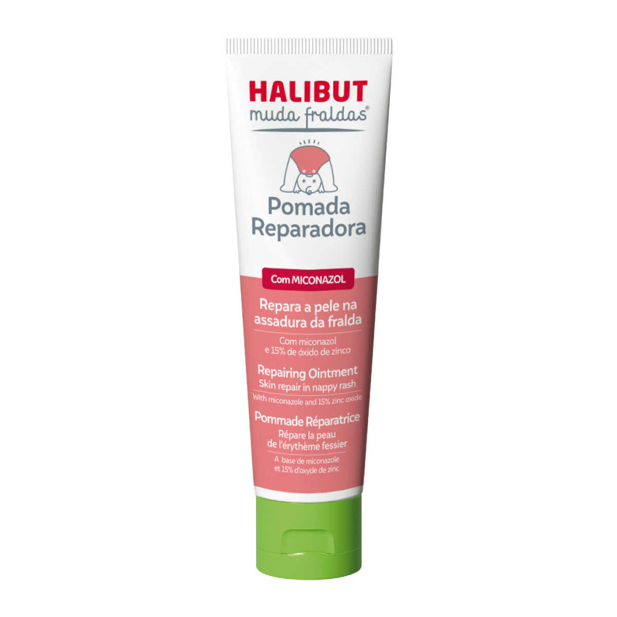 Halibut Muda Fraldas Pomada Reparadora
