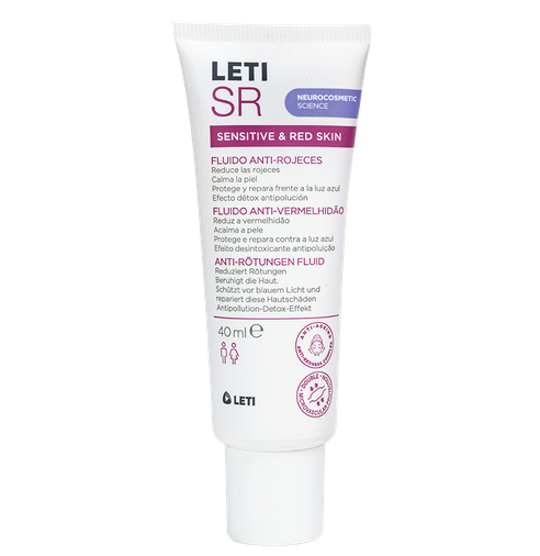 Leti SR fluído anti-vermelhidão