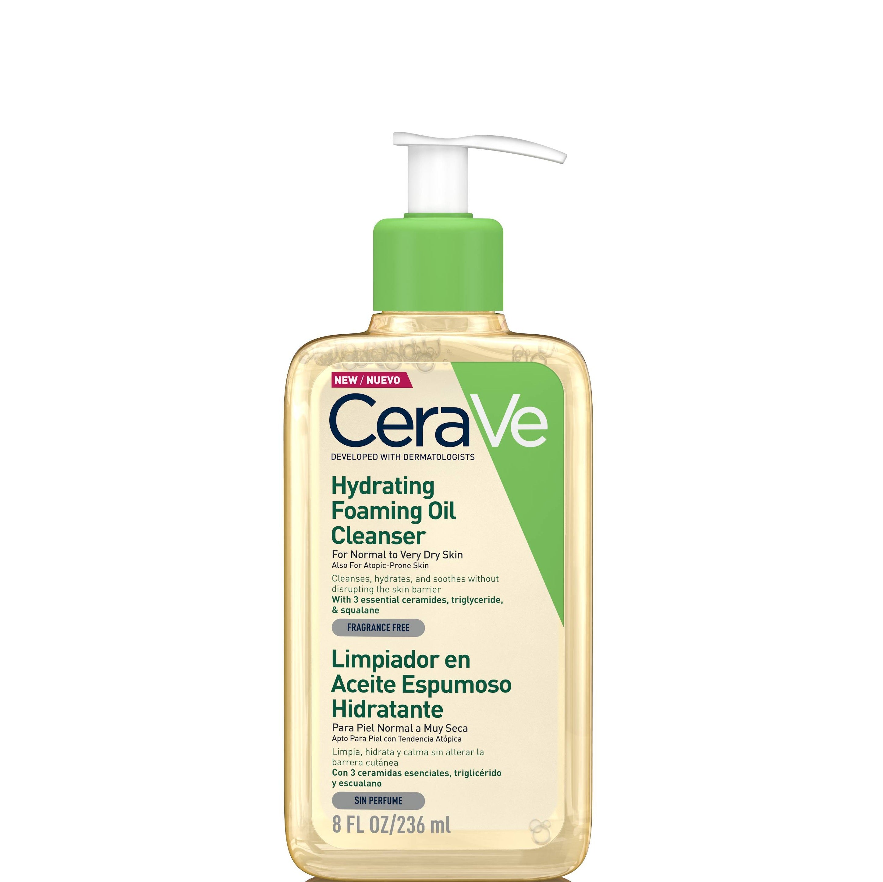 Cerave Hydrating Foaming Oil Cleanser