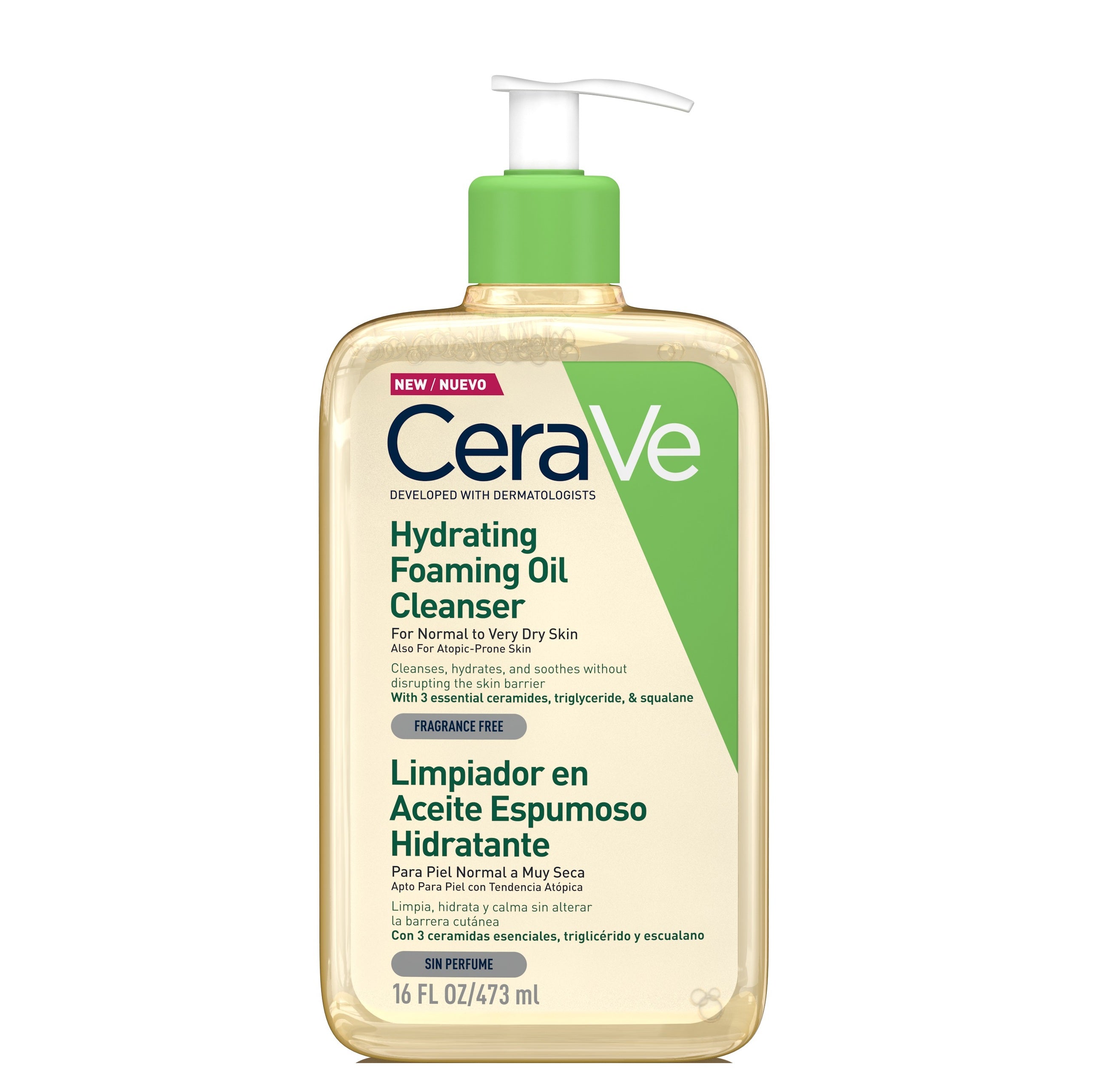 Cerave Hydrating Foaming Oil Cleanser