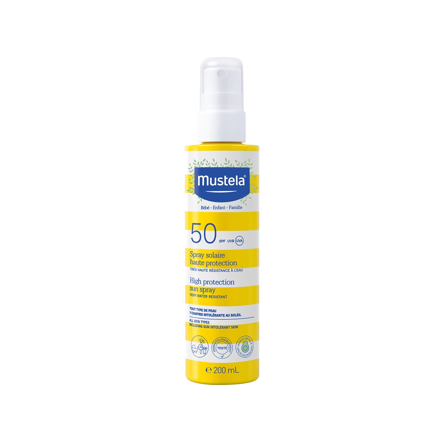 Mustela spray solar proteção muito elevada SPF50