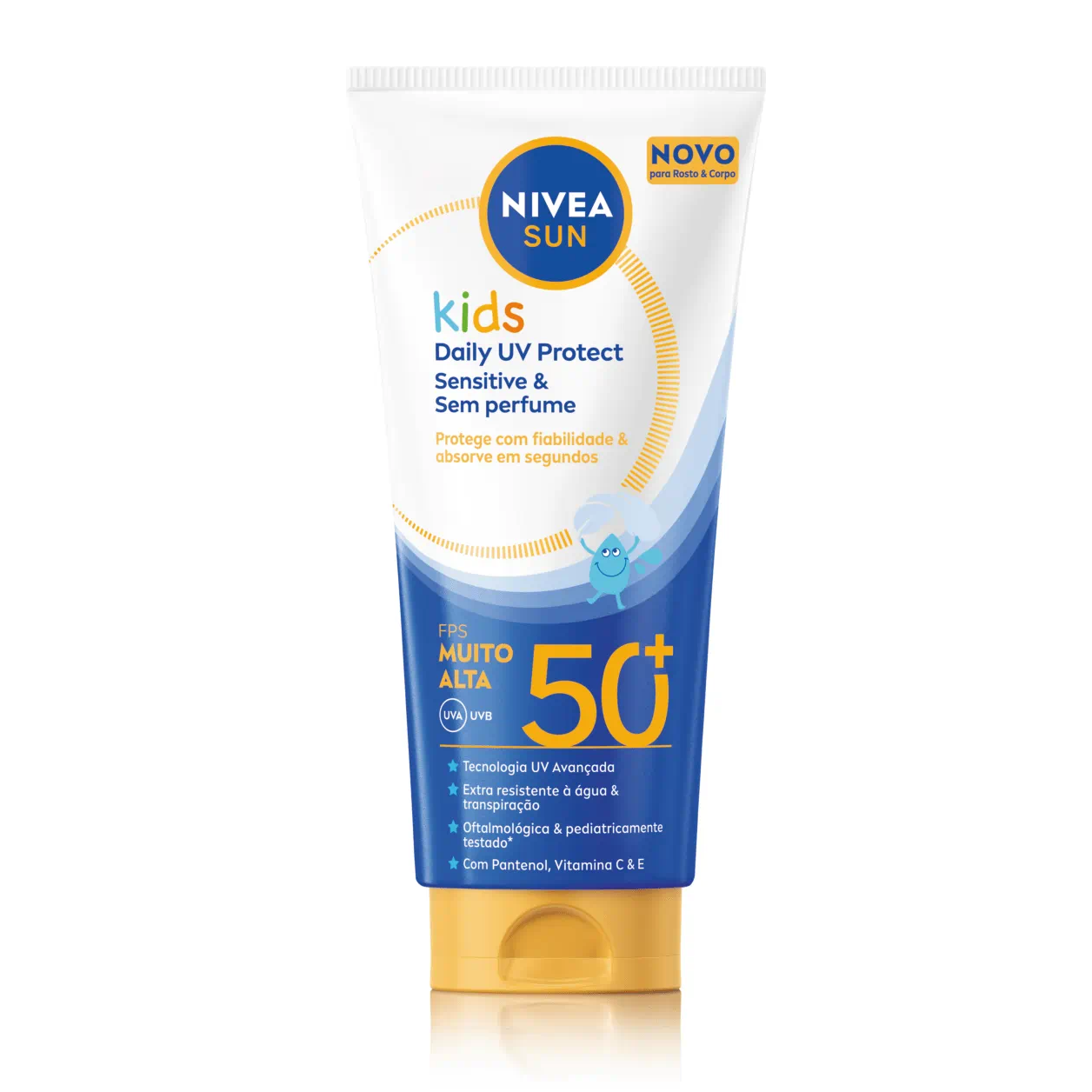 Nivea Sun Kids UV Daily Protect Sensitive & sem perfume SPF50+