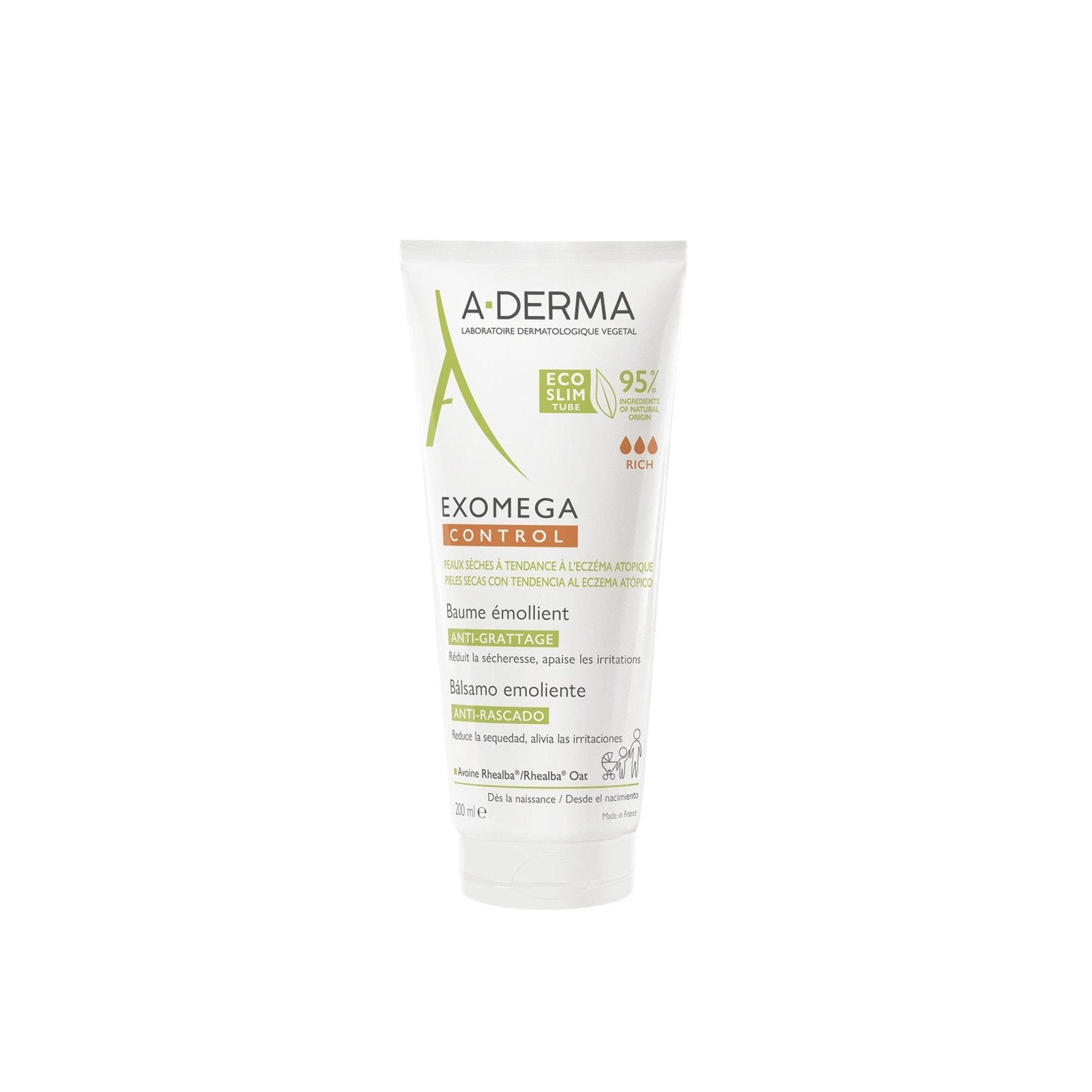 A-Derma Exomega Control Bálsamo Emoliente 200 mL