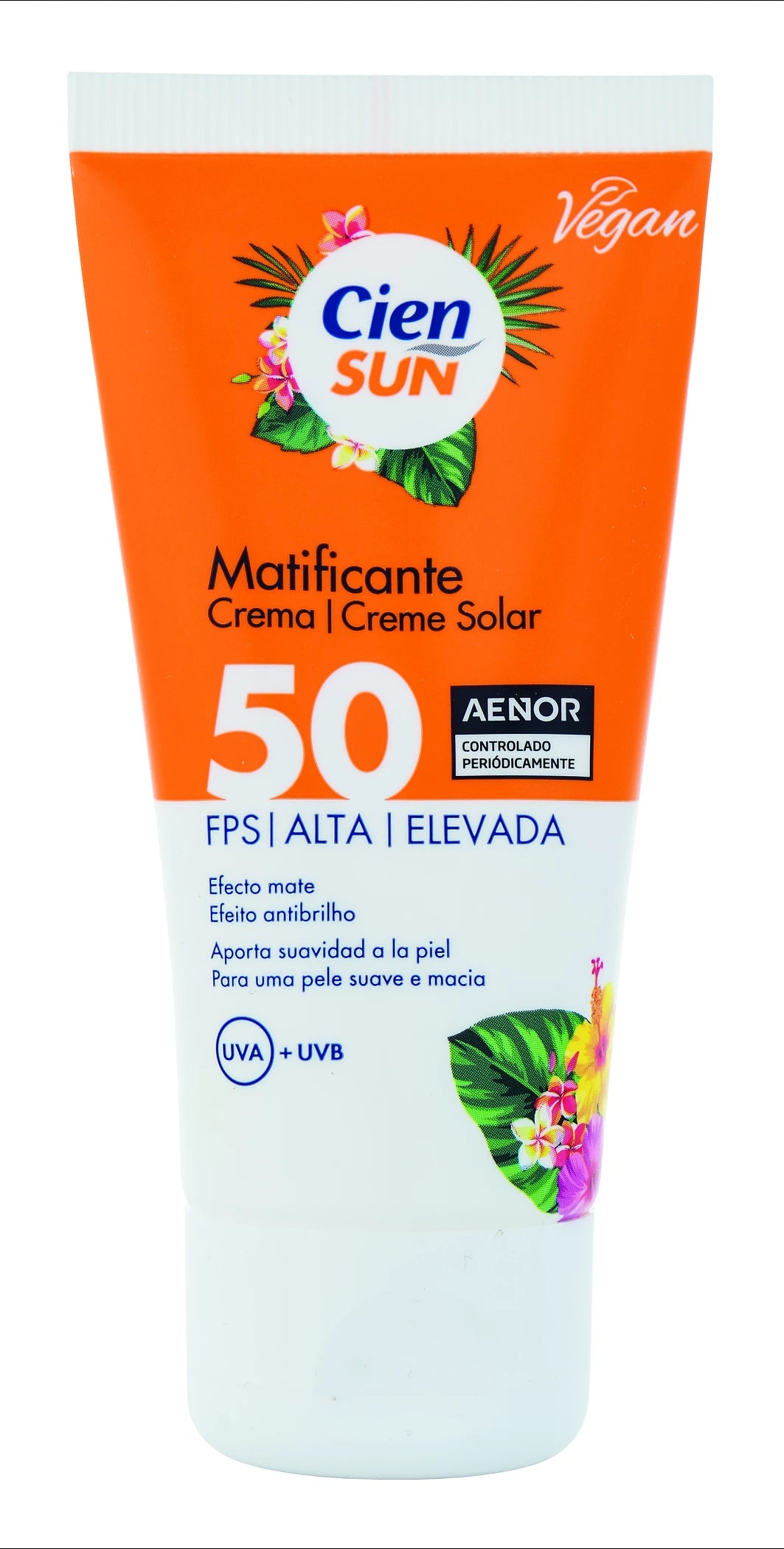 Cien Sun Matificante Creme Solar SPF50