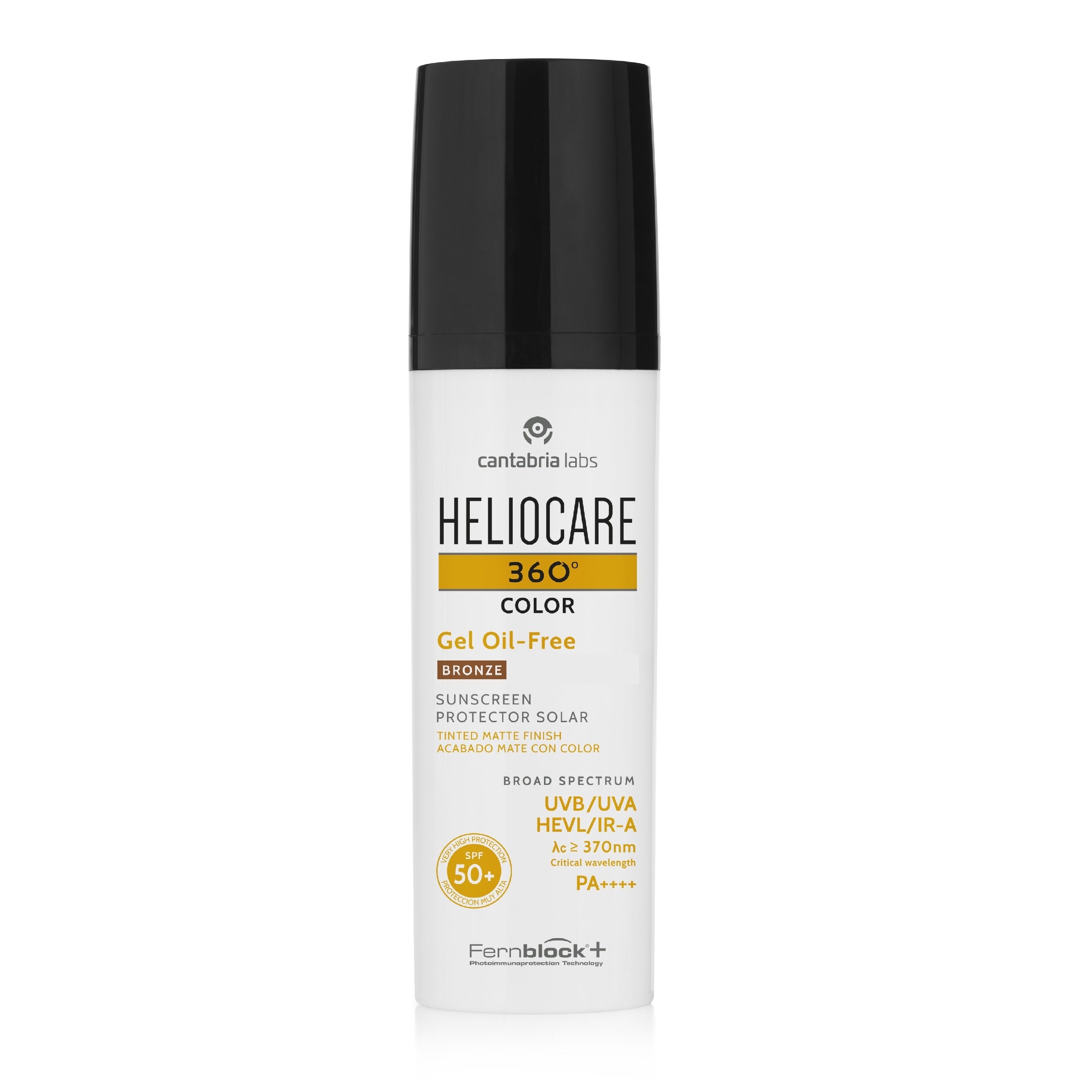Heliocare 360 Color Gel oil-free SPF50 com cor