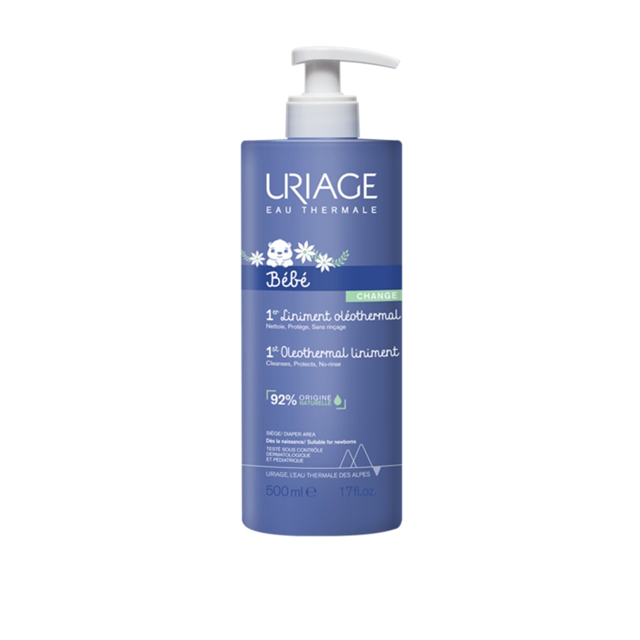 Uriage Bébé 1er Linimento óleo-termal 500 mL